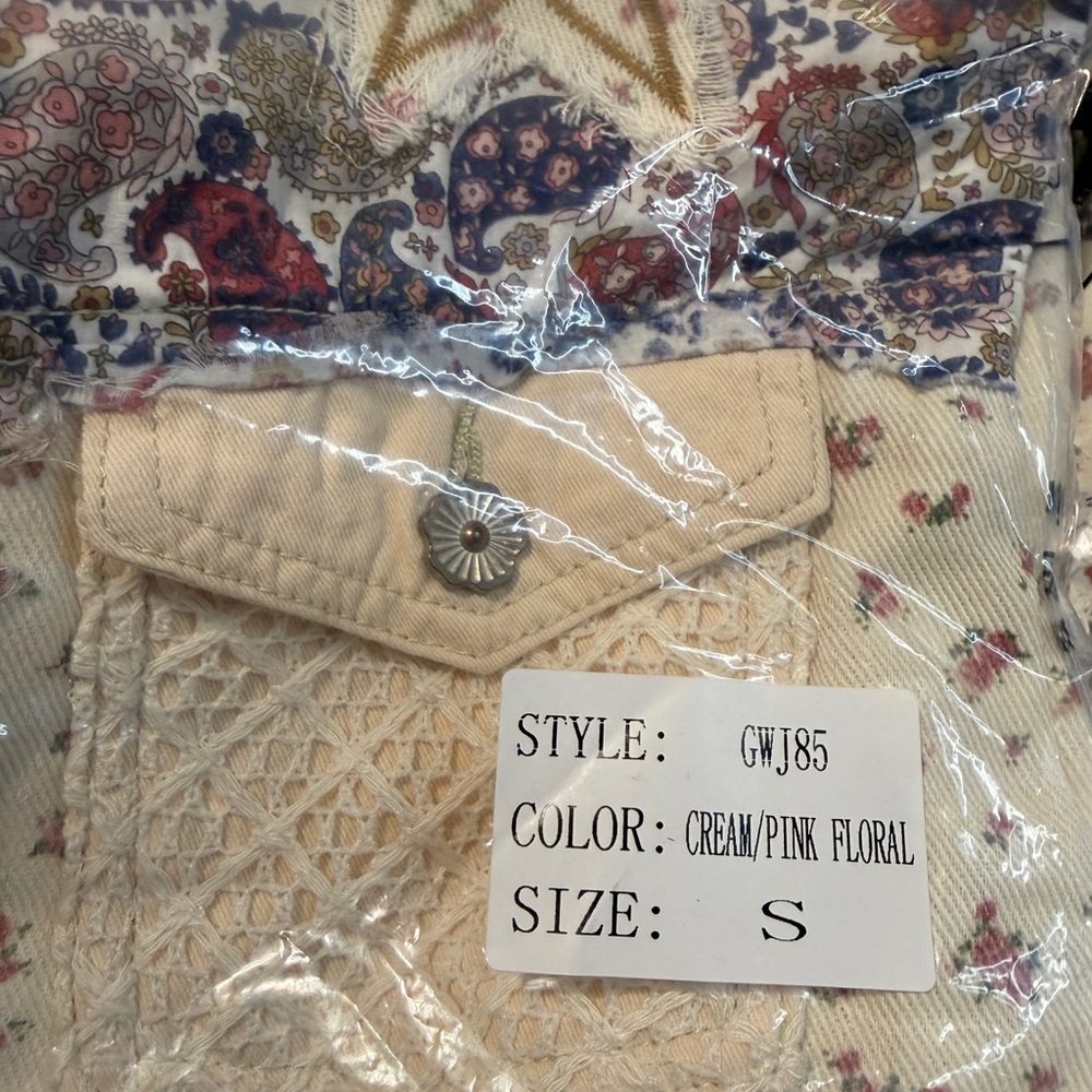 POL Patchwork Star Women's Jacket NWT - image 6